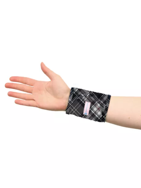 Chladící bandáž na zápěstí Aqua CoolKeeper Scottish Grey