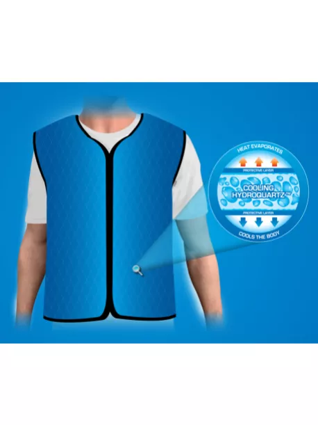 Chladící vesta Aqua CoolKeeper dámská a dětská  Neon Yellow
