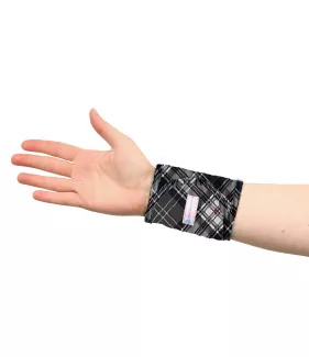 Chladící bandáž na zápěstí Aqua CoolKeeper Scottish Grey